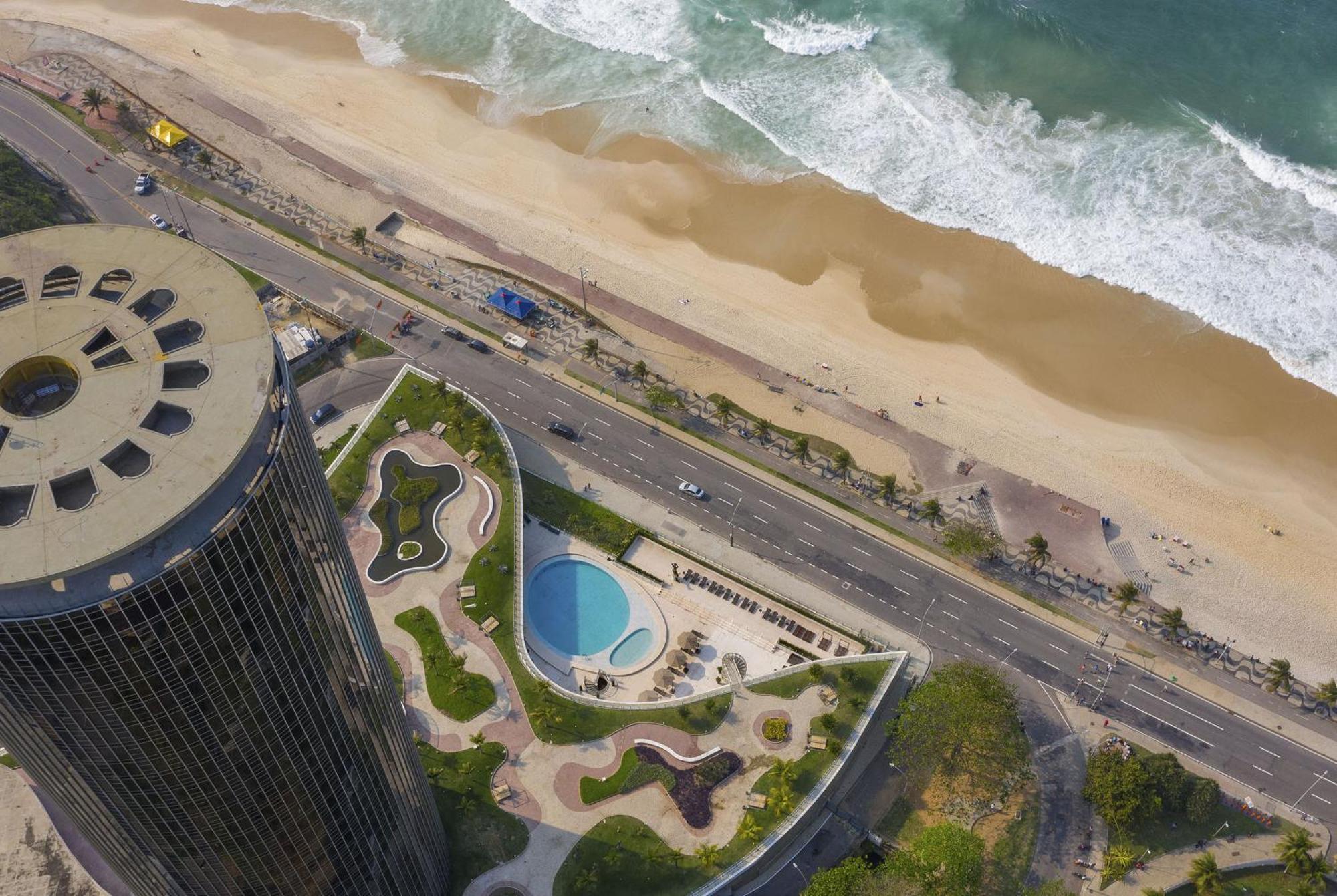 Hotel Nacional Rio De Janeiro - Oficial Zewnętrze zdjęcie Aerial view of the pool