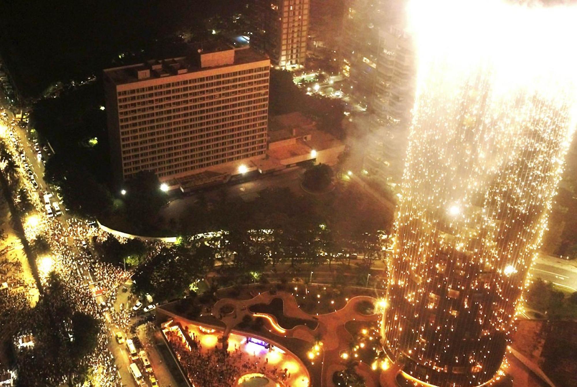 Hotel Nacional Rio De Janeiro - Oficial Zewnętrze zdjęcie Fireworks at the 2007 New Year's Eve celebration